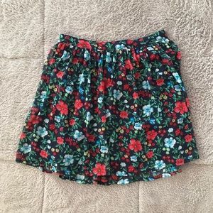 Hollister Floral Skirt